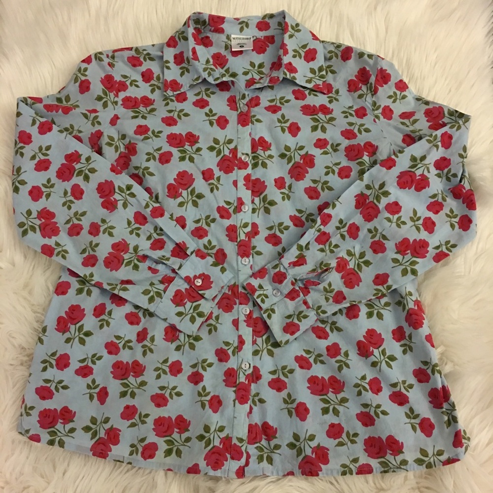 Floral Maternity top - Picture 2 of 8
